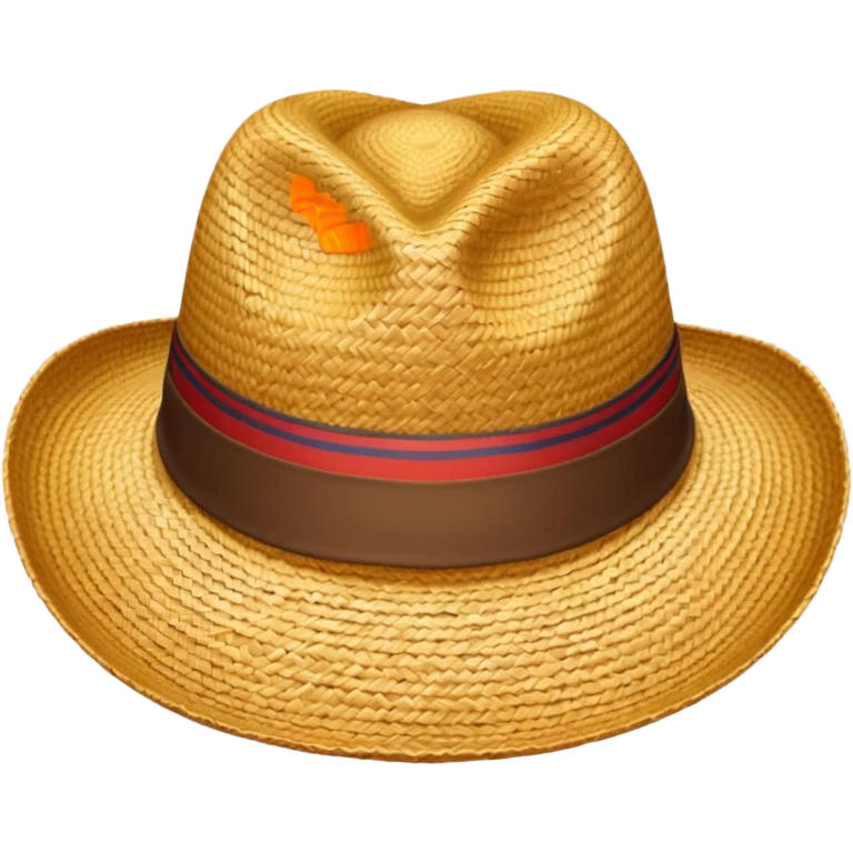 Sombrero de paja  emoji