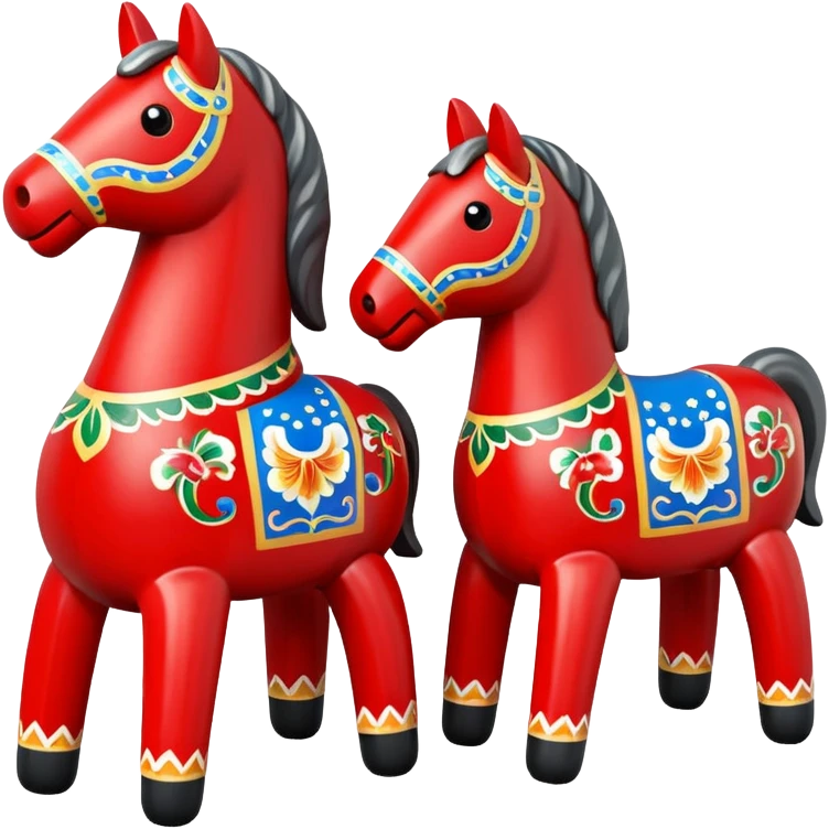 Dalahästar emoji