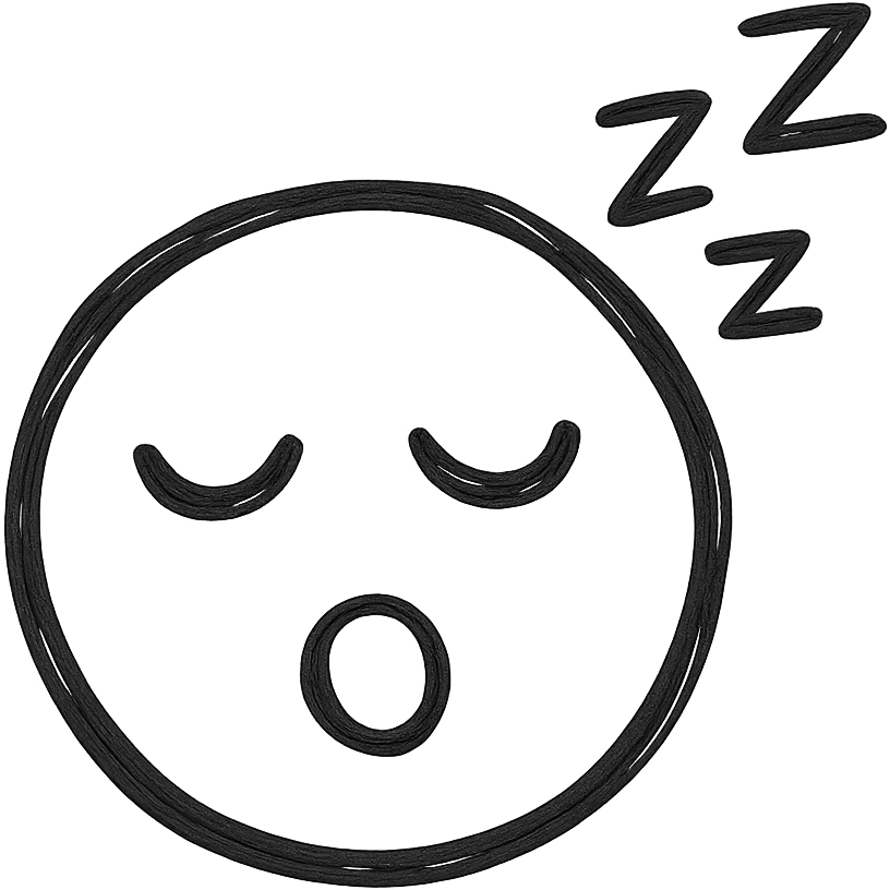 icon sleep face zzz emoji