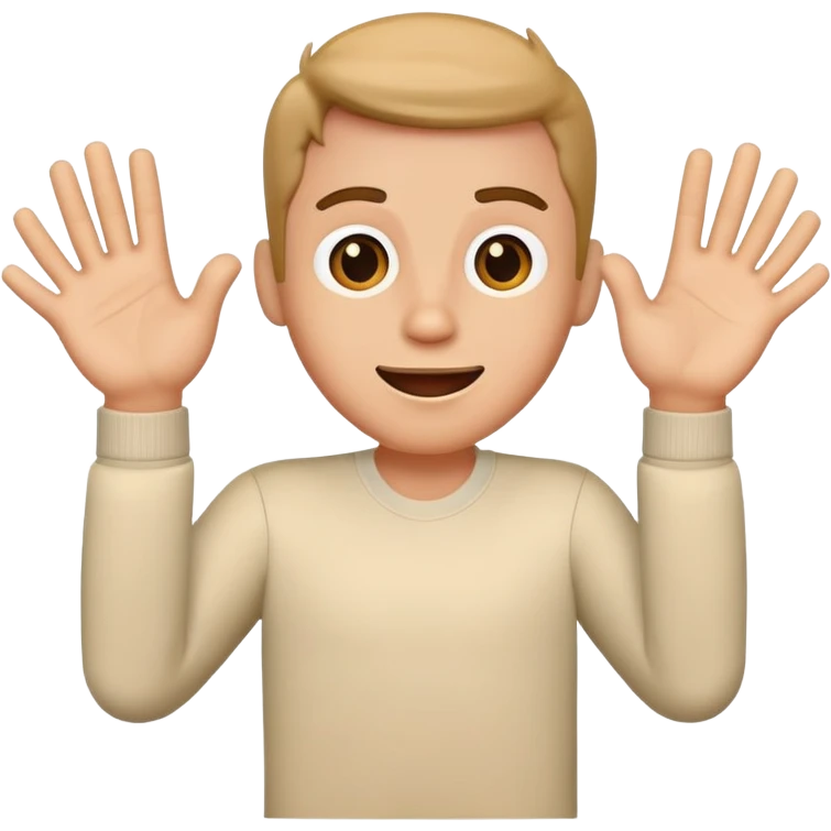 Jazz hands emoji