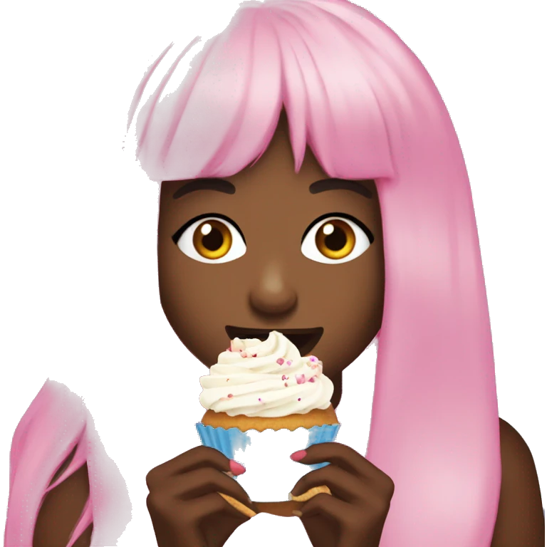 cupcakke eating a cupcakke  emoji