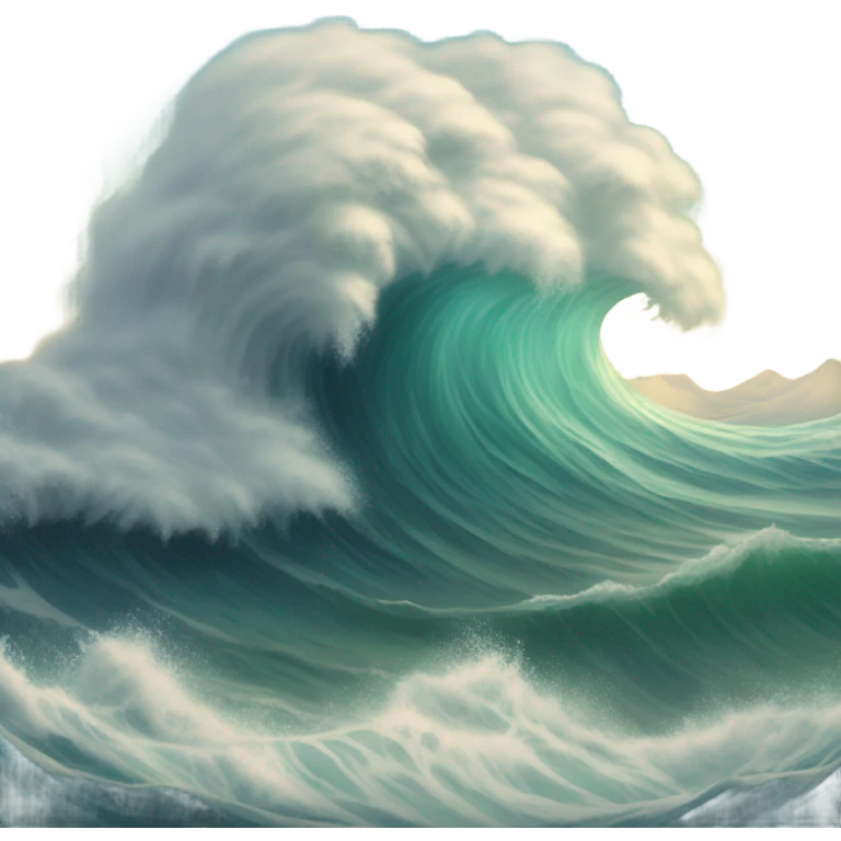 tsunami emoji
