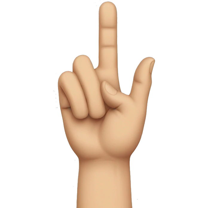 Hands up  emoji