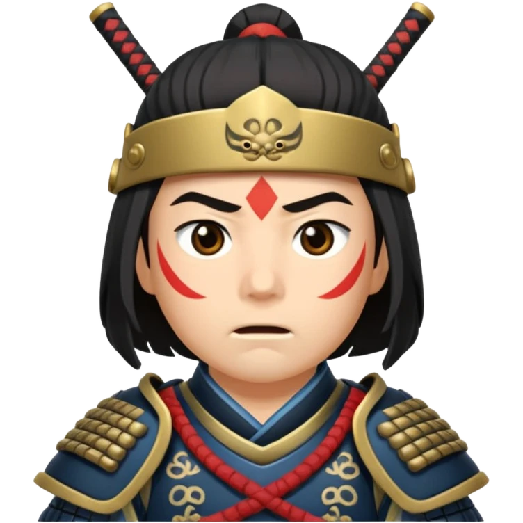 surprised samurai emoji