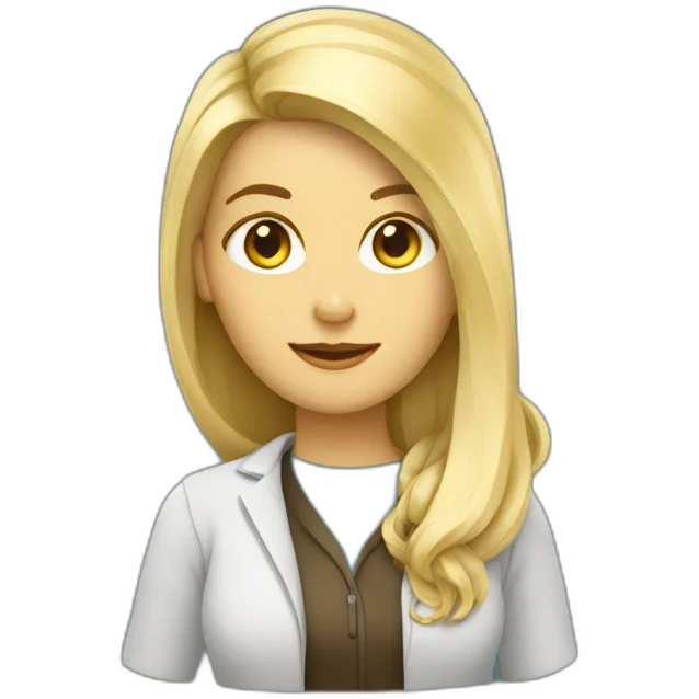 python developer blonde women emoji