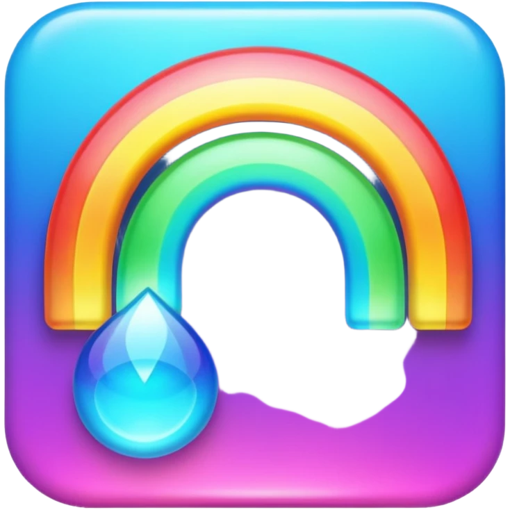 Rainbow Esoteric Energy Icon emoji