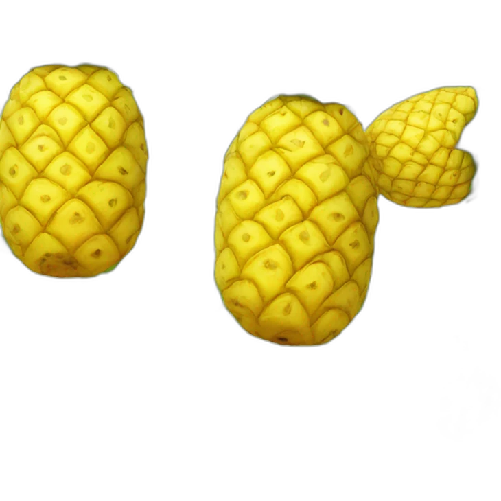 Happy ananas emoji