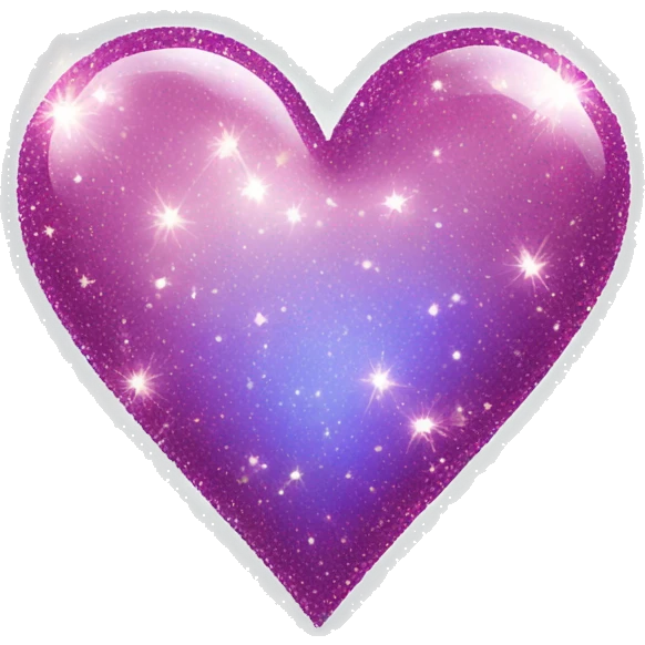 sparkling heart emoji