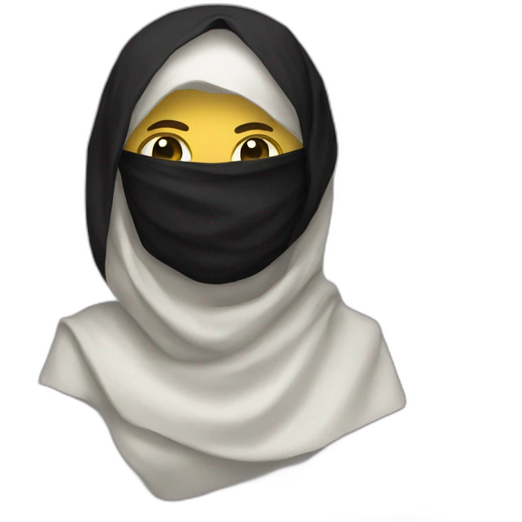 Black flag with shahada emoji