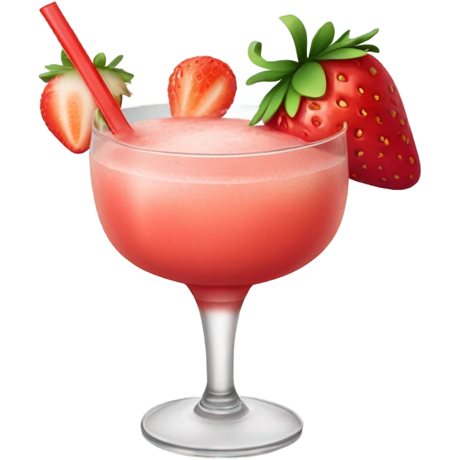 Strawberry daiquiri  emoji