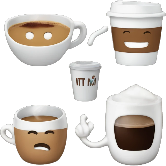 I’m and 1l coffee  emoji