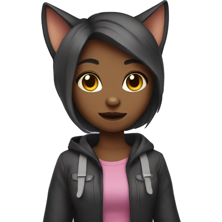 cat girl emoji