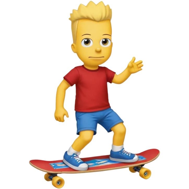 make the realistic bart simpson meme with charlie kirks face emoji