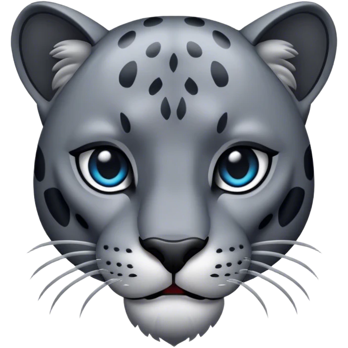 GREY panther emoji