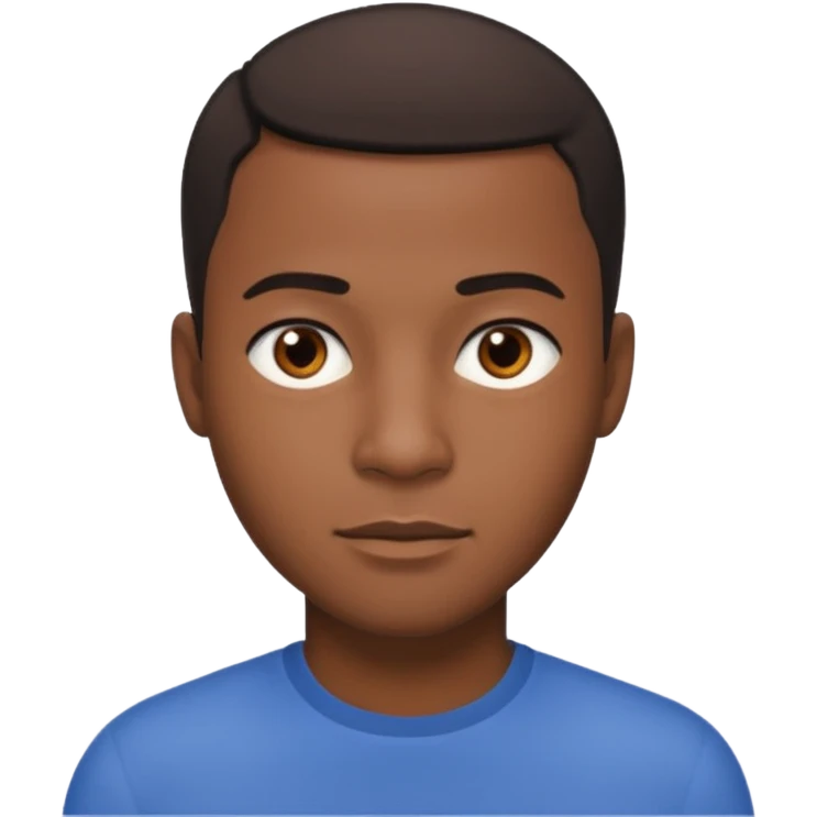 Zenci adam emoji