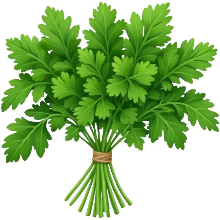 coriander bunch emoji