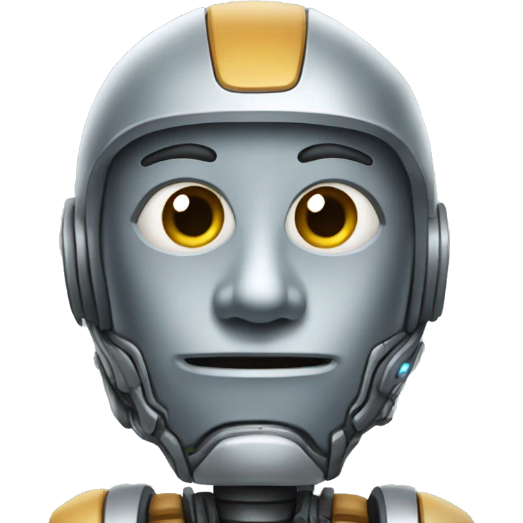 robot view people emoji