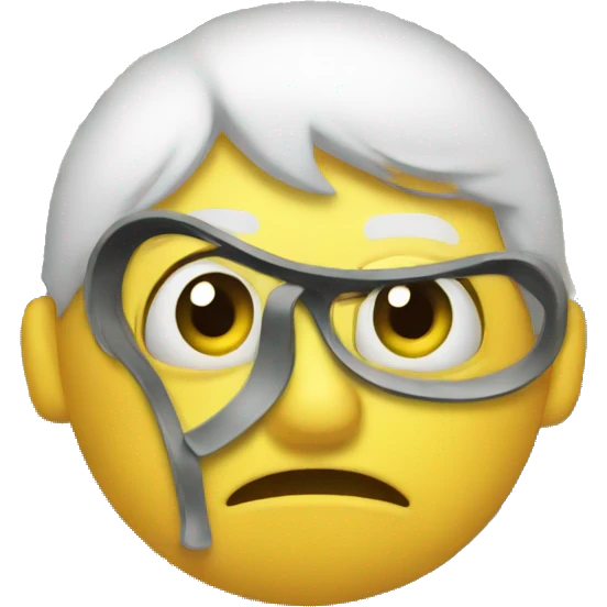 Money eyes confused emoji
