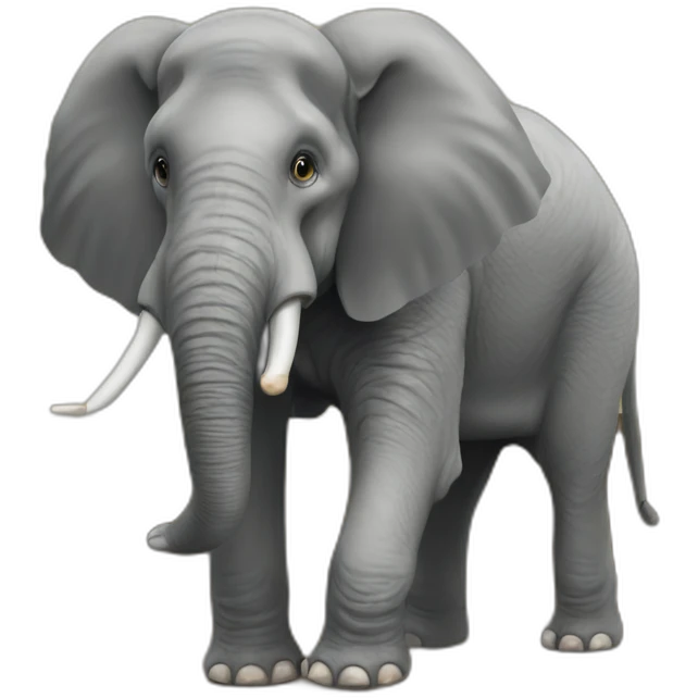 The elephant in the room emoji