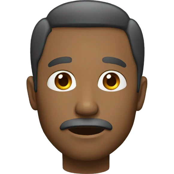 Man who not want to talk  emoji