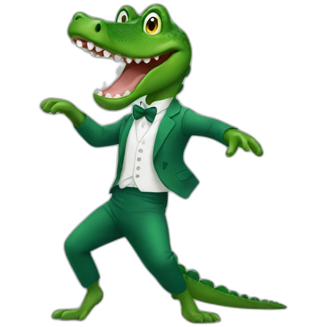 dancing-gator emoji