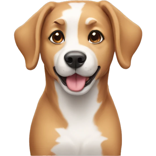 female dog emoji