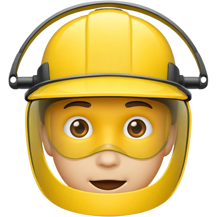 yellow visor emoji
