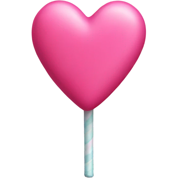 Pink valentines candy emoji