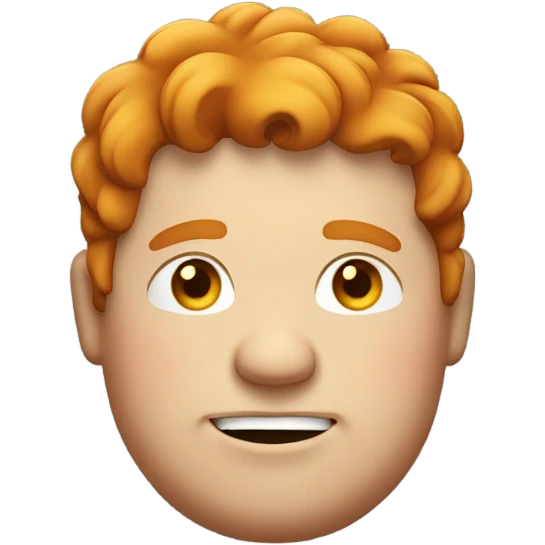 ugly ginger fat boyfriend emoji
