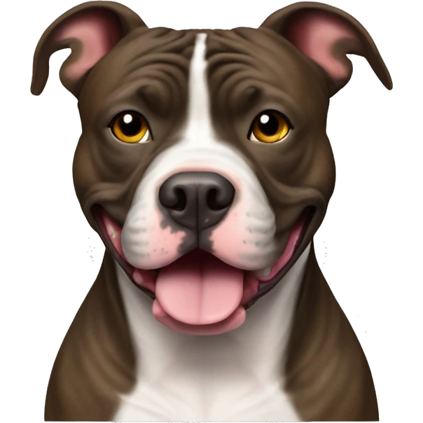 Brindle Bully Pitbull emoji