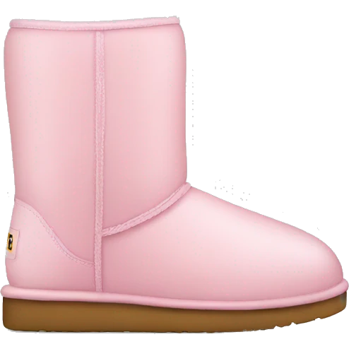 light pink uggs emoji