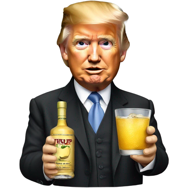 Donald Trump tequila emoji