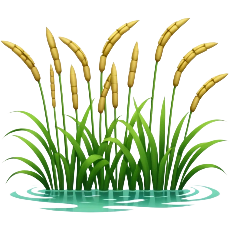 Reeds and river emoji