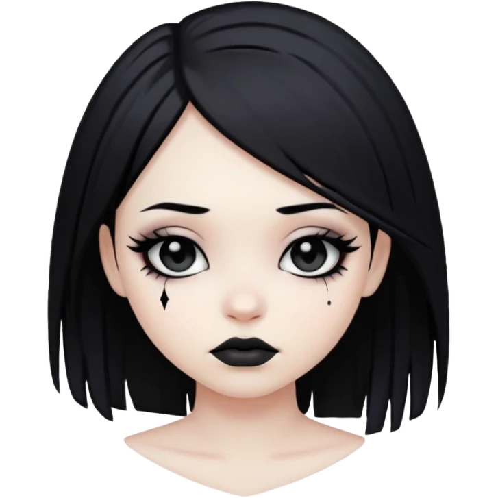 Emo girl emoji