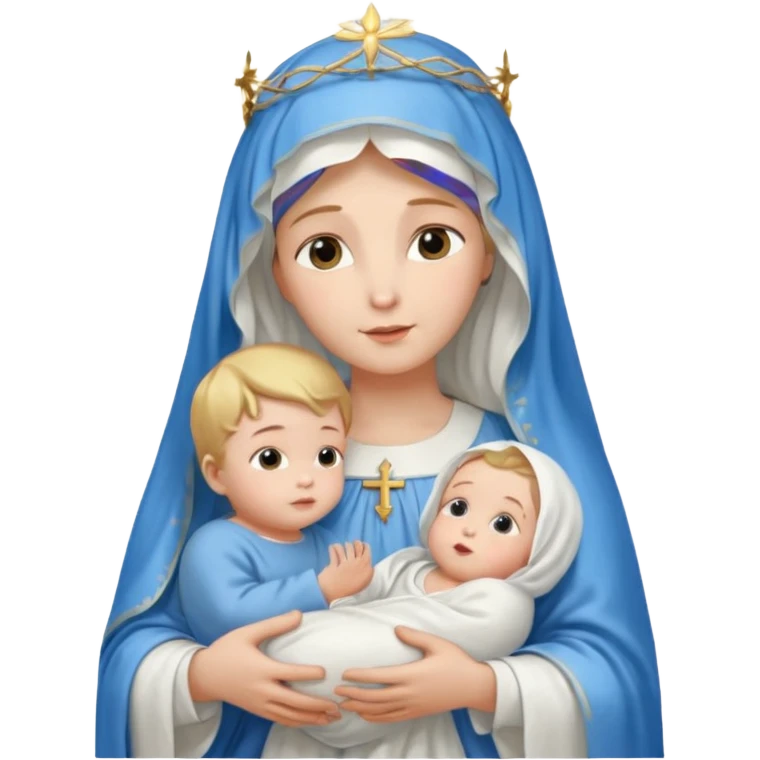 Virgem maria emoji
