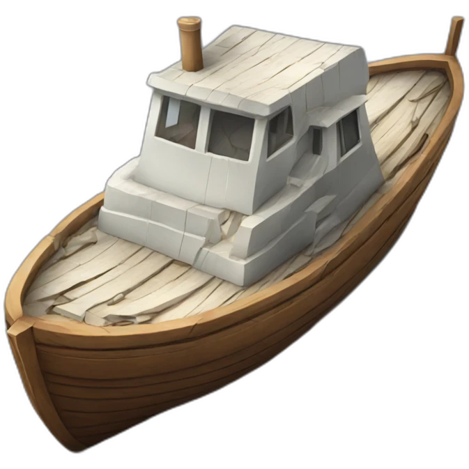 broken boat emoji
