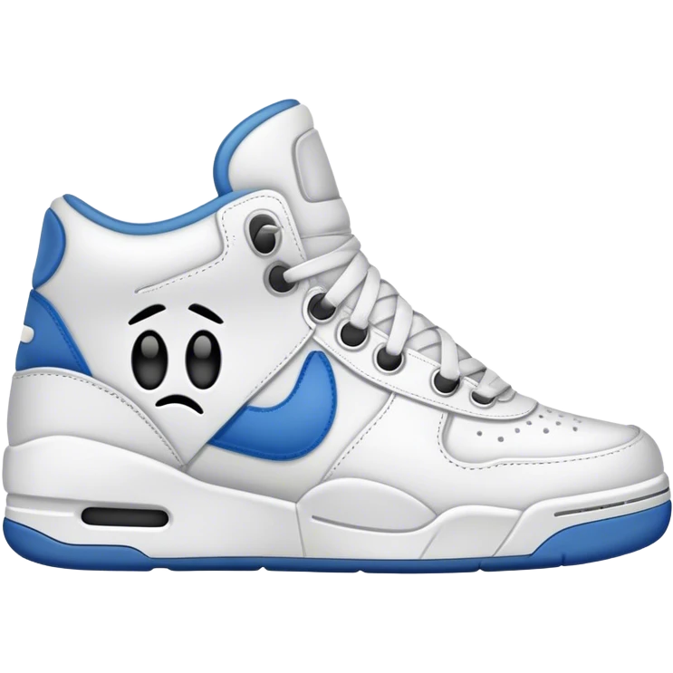 Sneakershoes with Face crying emoji