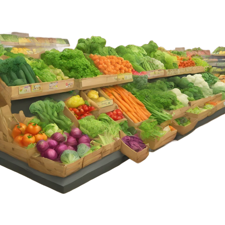 vegetable store emoji