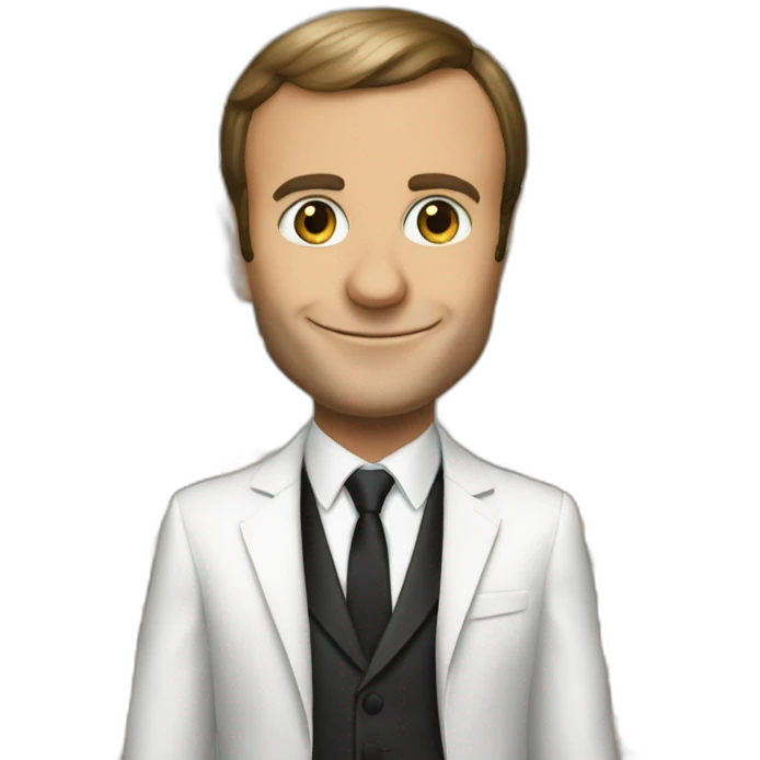 Gay emanuel macron emoji