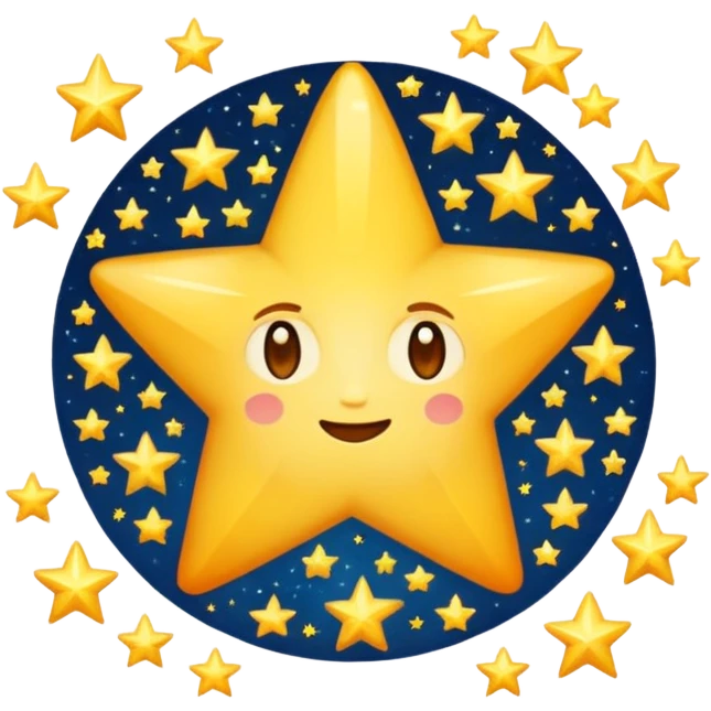 estrellas brillando emoji