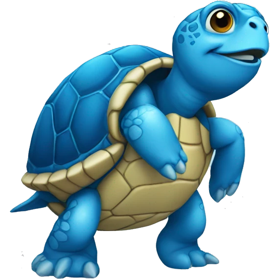 blue turtle emoji