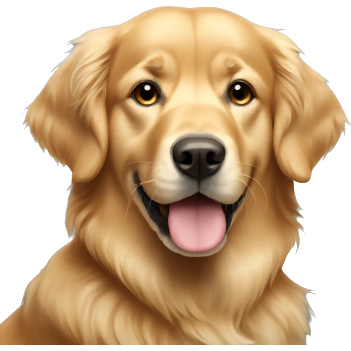 Golden retriever emoji