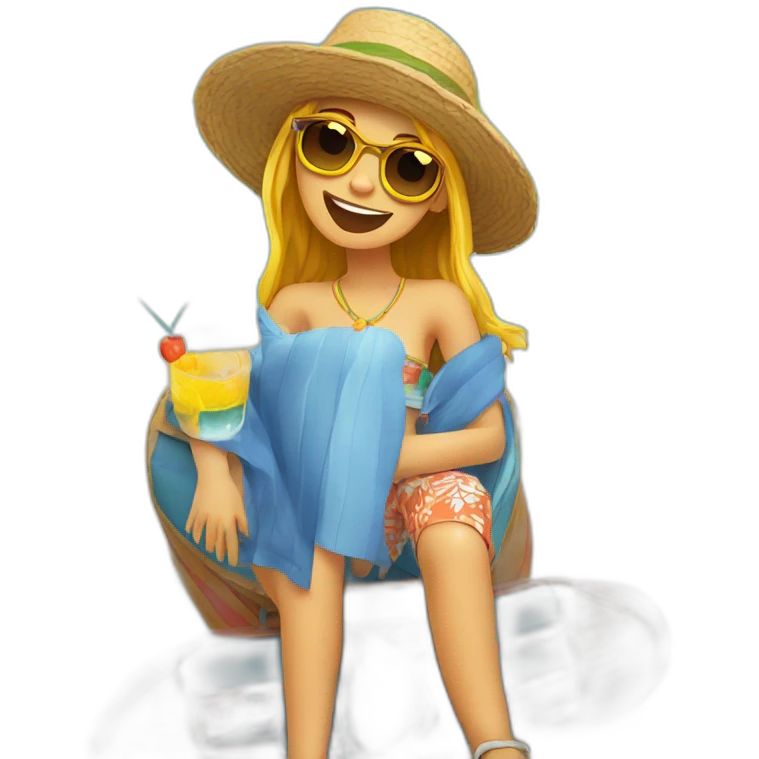 vacationing in goa emoji