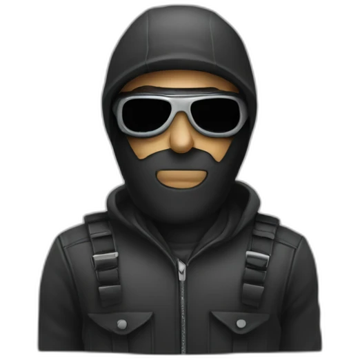 bank robber emoji