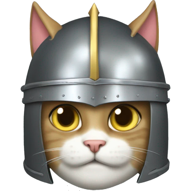 Cat knight emoji