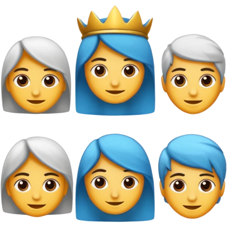 Mavi işaret emoji