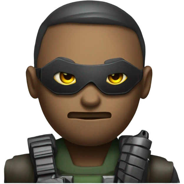 Martian hitman aiming rifle emoji