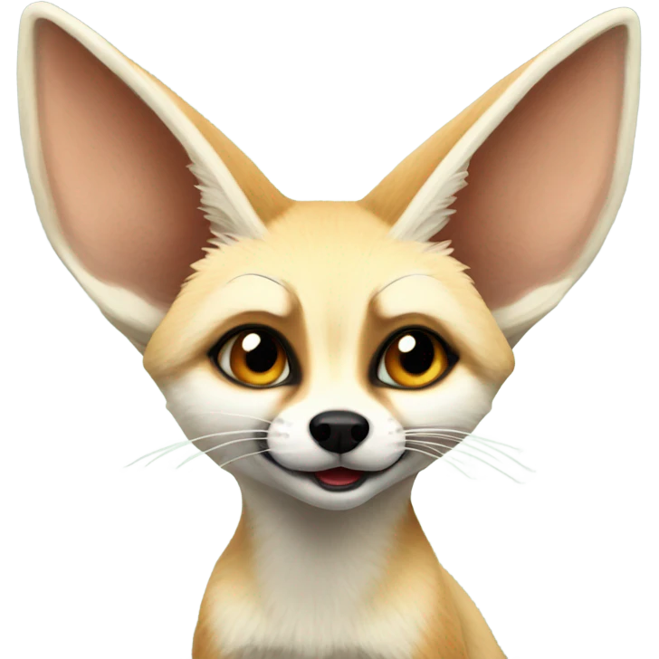 cutw fennec fox emoji