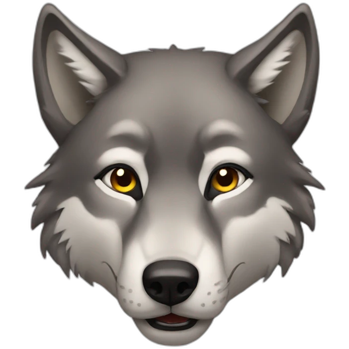 wolf emoji