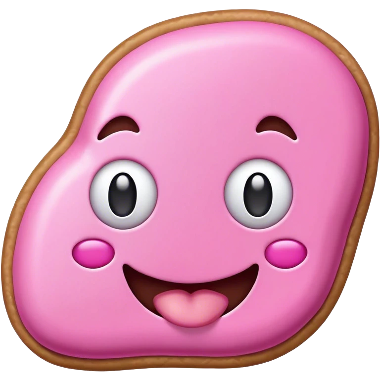 Pink snicker emoji emoji